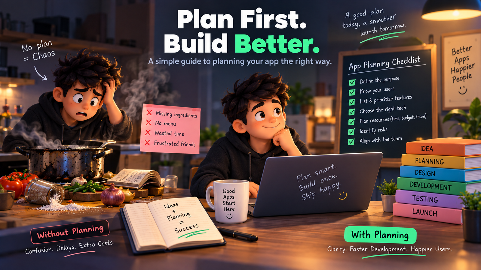Plan First, Build Later: Why Apps Need a Recipe Before They Need a Kitchen