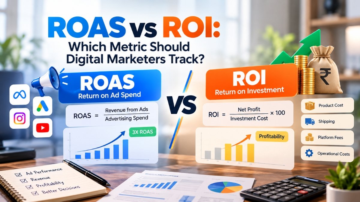 ROAS vs ROI: Which Metric Should Digital Marketers Track?
