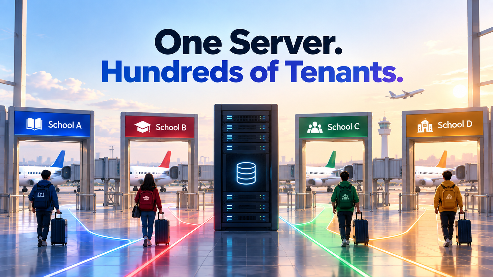 One Airport, Many Airlines: The Architecture Behind a Multi-Tenant Backend